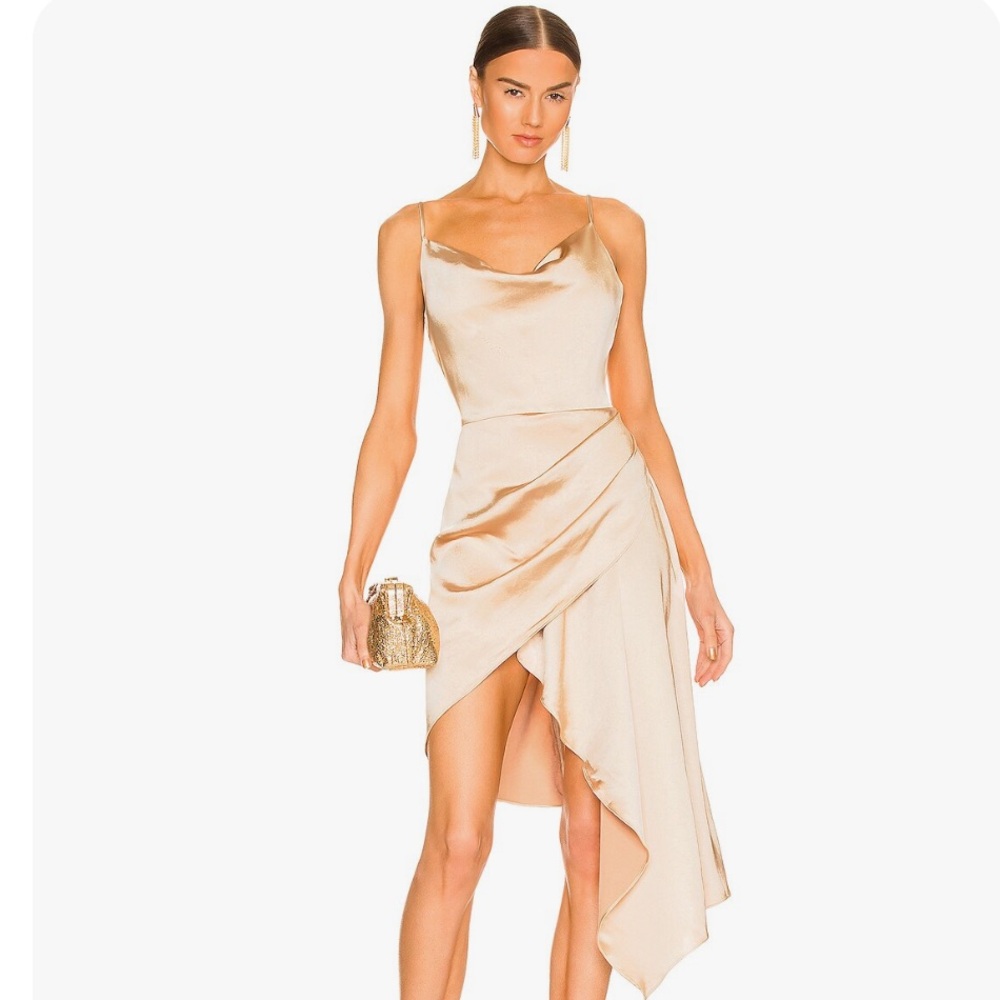 ELLIATT Jacinda Dress in GOLD size small